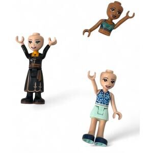 LEGO figures Set of 3 Women Girls Emma from the LEGO Friends series Lot